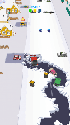 Screenshot of the application Clean Road - #3