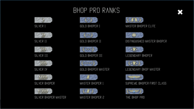 Screenshot of the application bhop pro - #8