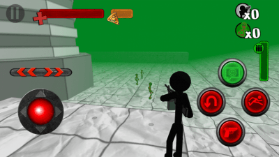 Screenshot of the application Stickman vs. Zombies 3D - #5