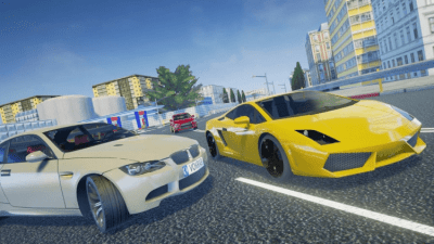 Screenshot of the application Racing Around the City - #2