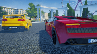 Screenshot of the application Racing Around the City - #5