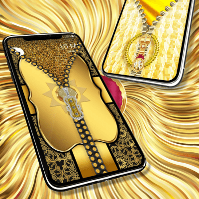 Screenshot of the application Gold lock screen - #5