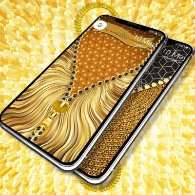 Screenshot of the application Gold lock screen - #7