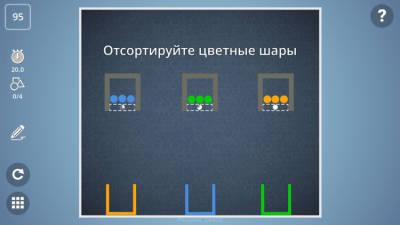 Screenshot of the application Brain It On! - Physics Puzzles - #3