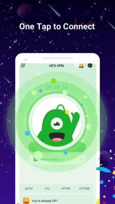 Screenshot of the application UFO VPN Basic - free VPN and secure proxy - #7