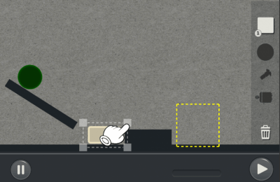 Screenshot of the application Machinery - Physics Puzzle - #3