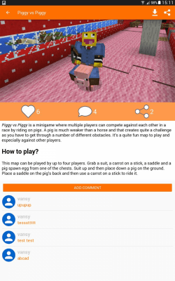 Screenshot of the application Maps for Minecraft PE - #2