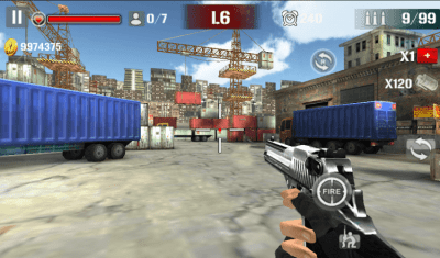 Screenshot of the application Sniper Shoot Fire War - #5