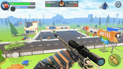 Screenshot of the application PIXEL'S UNKNOWN BATTLE GROUND - #5