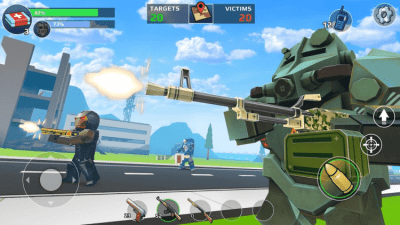 Screenshot of the application PIXEL'S UNKNOWN BATTLE GROUND - #7