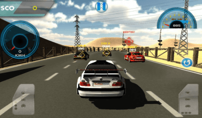 Screenshot of the application Arabia Racing - #2