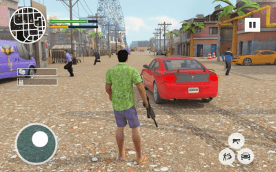Screenshot of the application Real Gangster Miami Auto Crime City - #3