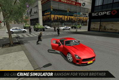 Screenshot of the application Real Gangster Vegas Crime Game - #7