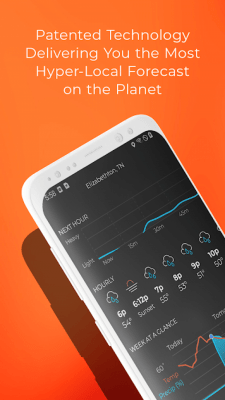 Screenshot of the application MyRadar Weather Radar - #2