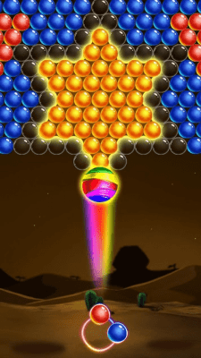 Screenshot of the application Bubble Shooter - #2