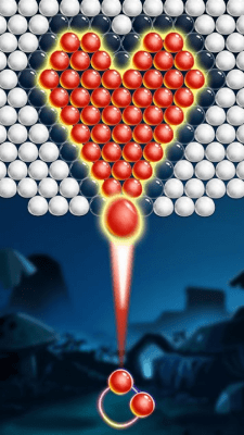 Screenshot of the application Bubble Shooter - #4