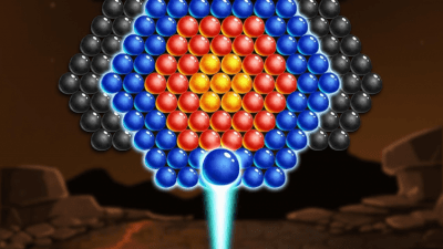 Screenshot of the application Bubble Shooter - #6