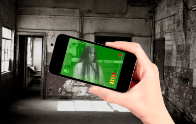 Screenshot of the application Ghost in the chamber prank - #4