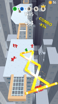 Screenshot of the application Push'em all - #3