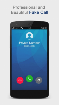Screenshot of the application Fake Call - #7