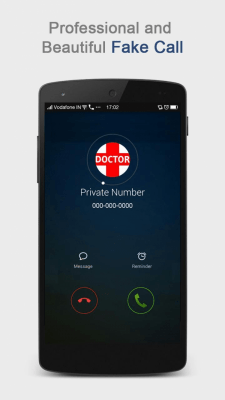 Screenshot of the application Fake Call - #10