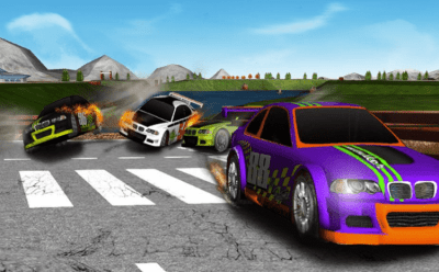 Screenshot of the application Car racing - #3