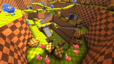 Screenshot of the application Ugandan Knuckles and Chungus Battle Royale Online - #2