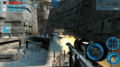Screenshot of the application Enemy Strike 2 - #4