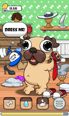 Screenshot of the application Pug - My Virtual Pet Dog - #2
