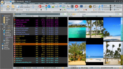 Screenshot of the application oMega Commander - #2