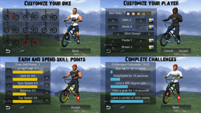 Screenshot of the application BMX Freestyle Extreme 3D - #5
