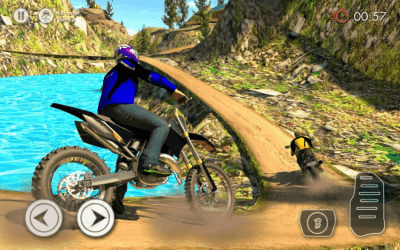 Screenshot of the application Offroad Bike Racing - #2