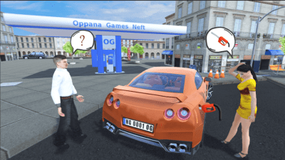 Screenshot of the application Gt-r Car Simulator - #4