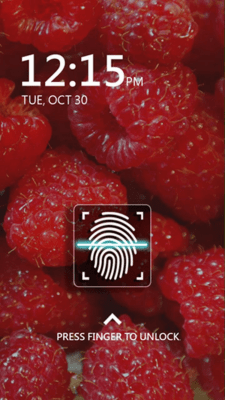 Screenshot of the application Fingerprint Lock Screen: prank Fingerprint Locker - #4