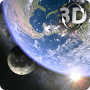 Download Earth & Moon in HD Gyro 3D Parallax Live Wallpaper
