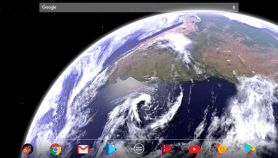 Screenshot of the application Earth & Moon in HD Gyro 3D Parallax Live Wallpaper - #7