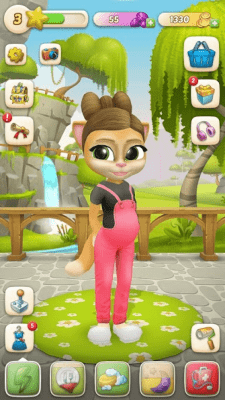 Screenshot of the application My Pregnant Talking Cat Emma - #6