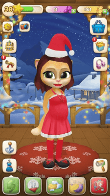 Screenshot of the application My Pregnant Talking Cat Emma - #7