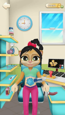 Screenshot of the application My Pregnant Talking Cat Emma - #8