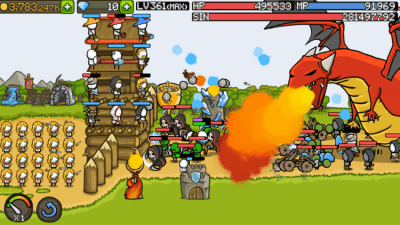 Screenshot of the application Grow Castle - #3