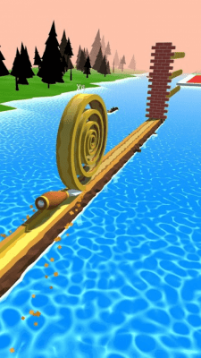 Screenshot of the application Spiral Roll - #2