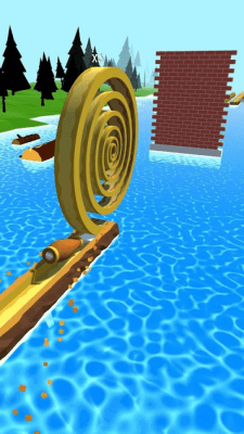 Screenshot of the application Spiral Roll - #3