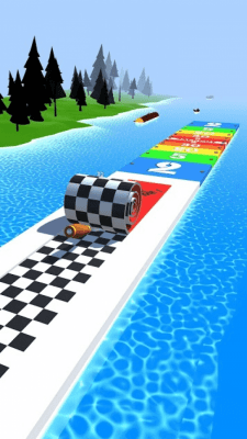 Screenshot of the application Spiral Roll - #4