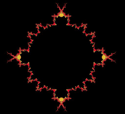 Screenshot of the application Fractal Screensaver N1 - #2