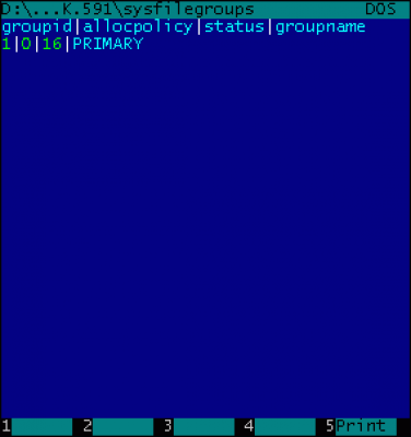 Screenshot of the application MDF Reader for MS-SQL 7/2k - #3