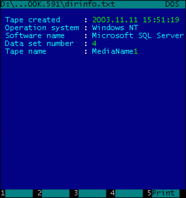 Screenshot of the application MDF Reader for MS-SQL 7/2k - #6