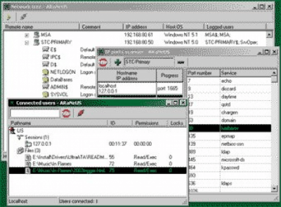 Screenshot of the application ARaNeUS - #2