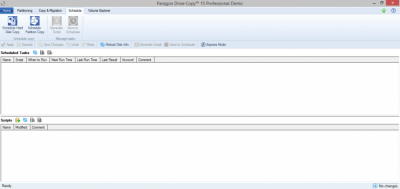 Screenshot of the application Paragon Drive Copy 15 Professional - #4