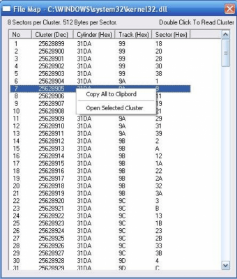 Screenshot of the application XEdit - #3