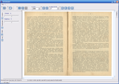 Screenshot of the application DjVuReader - #2